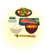 栄養とヘルスケアイメージ